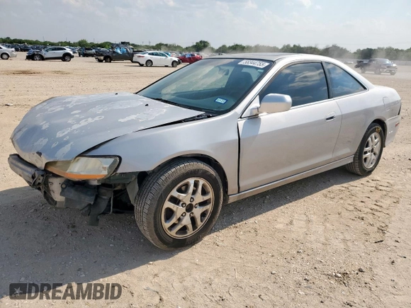 2001 Honda Accord EX z VIN 1HGCG225X1A008875, wystawiony jako Copart lot #58344755 z przebiegiem 232 899 mil mil oraz Szkoda całkowita • Salvage title. Historia ofert i sprzedaży dostępna na DreamBid. Obrazek 1.