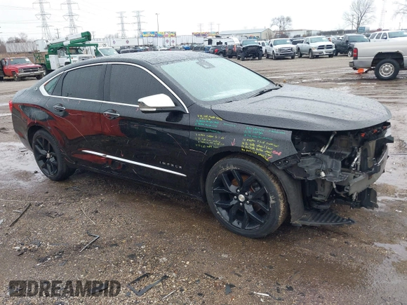2017 Chevrolet Impala Premier with VIN 2G1145S3XH9161916, listed as a IAAI auction lot 41751333 with 134,272 mi miles and . Bid and sale history available at DreamBid. Image 1.
