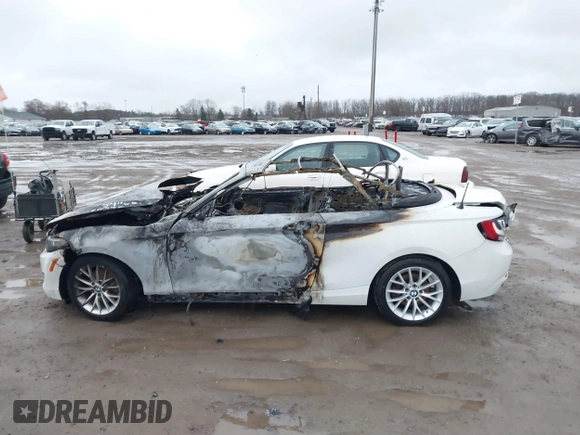 2016 BMW 2 Series 228i xDrive with VIN WBA1L9C56GV325558, listed as a IAAI auction lot 41833671 with 1 mi miles. Bid and sale history available at carsss.com. Image 13.