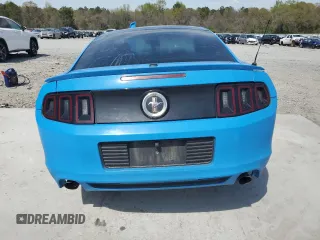 2013 Ford Mustang V6 with VIN 1ZVBP8AM2D5240418, listed as a Copart auction lot 50579625 with 171,998 mi miles and Salvage title. Bid and sale history available at DreamBid. Image 6.