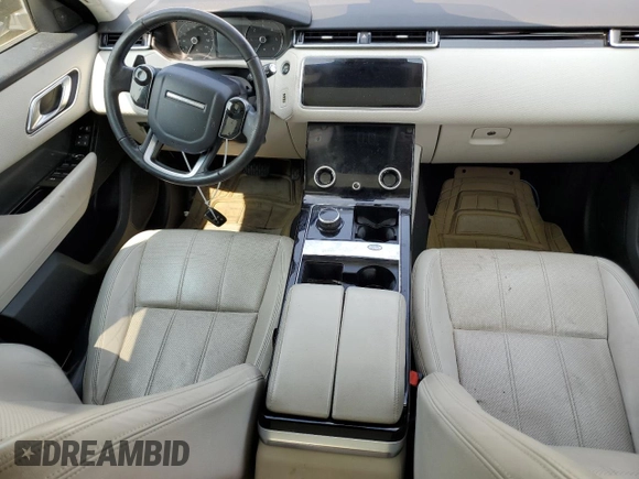 2019 Land Rover Range Rover Velar S with VIN SALYB2EN9KA219669, listed as a Copart auction lot 64601344 with 0 mi miles and Salvage Title. Bid and sale history available at carsss.com. Image 8.