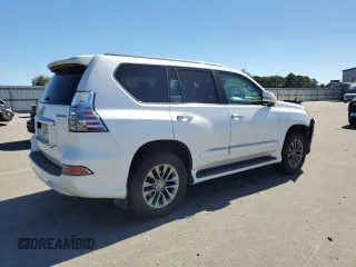 2017 Lexus GX with VIN JTJJM7FX9H5157947, listed as a Copart auction lot 75749584 with 83,370 mi miles and Salvage Title. Bid and sale history available at carsss.com. Image 3.