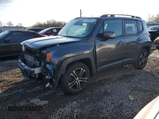 2020 Jeep Renegade Altitude with VIN ZACNJABB0LPL67208, listed as a Copart auction lot 43326665 with 118,757 mi miles and Salvage Title. Bid and sale history available at carsss.com. Image 1.