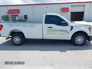 2023 Ford F-150 XL with VIN 1FTMF1CP7PKF84555, listed as a IAAI auction lot 42197597 with 12,216 mi miles and . Bid and sale history available at DreamBid. Image 14.