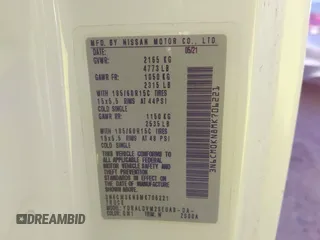 2021 Nissan NV200 SV z VIN 3N6CM0KN8MK706221, wystawiony jako IAAI lot #41032178 z przebiegiem Nie podano mil oraz . Historia ofert i sprzedaży dostępna na DreamBid. Obrazek 9.
