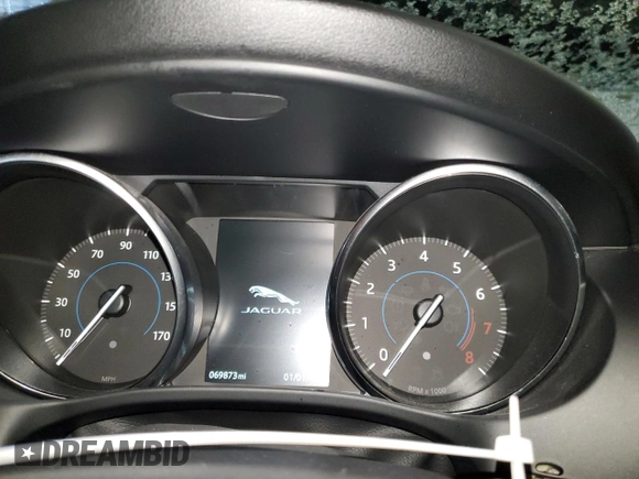 2017 Jaguar XE 35t Premium with VIN SAJAD4BV6HA952565, listed as a Copart auction lot 41806665 with 69,873 mi miles and Clean Title. Bid and sale history available at DreamBid. Image 9.
