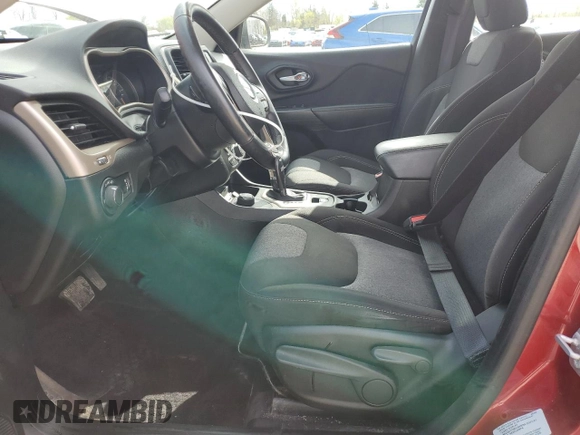 2016 Jeep Cherokee Sport with VIN 1C4PJMABXGW366669, listed as a Copart auction lot 55060605 with 68,978 mi miles and Salvage title. Bid and sale history available at DreamBid. Image 7.