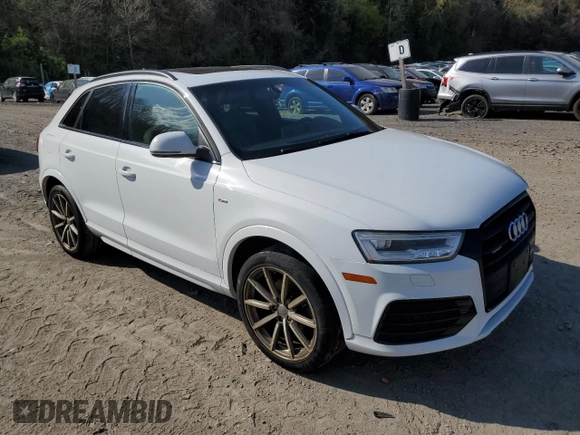 2017 Audi Q3 Prestige z VIN WA1GCCFS9HR007952, wystawiony jako Copart lot #54565915 z przebiegiem 184 197 mil mil oraz Czysty tytuł • Clean title. Historia ofert i sprzedaży dostępna na DreamBid. Obrazek 4.