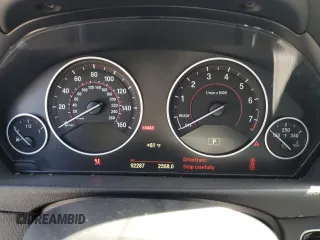 2015 BMW 3 Series 328i with VIN WBA3A5G51FNS87608, listed as a Copart auction lot 53119765 with 92,287 mi miles and Salvage Title. Bid and sale history available at carsss.com. Image 9.
