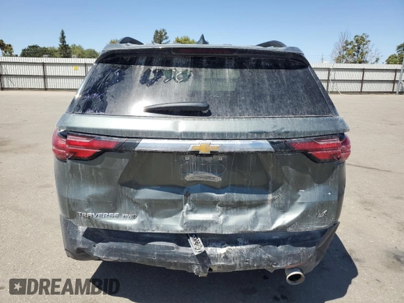 2022 Chevrolet Traverse LT z VIN 1GNEVHKWXNJ101790, wystawiony jako Copart lot #67332944 z przebiegiem 69 348 mil mil oraz Szkoda całkowita • Salvage title. Historia ofert i sprzedaży dostępna na DreamBid. Obrazek 6.