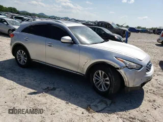 2010 Infiniti FX with VIN JN8AS1MUXAM801146, listed as a Copart auction lot 54767945 with 139,853 mi miles and Salvage title. Bid and sale history available at DreamBid. Image 4.