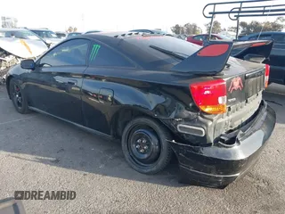 2002 Toyota Celica GTS with VIN JTDDY32T520060166, listed as a IAAI auction lot 41598643 with 116,983 mi miles. Bid and sale history available at carsss.com. Image 3.