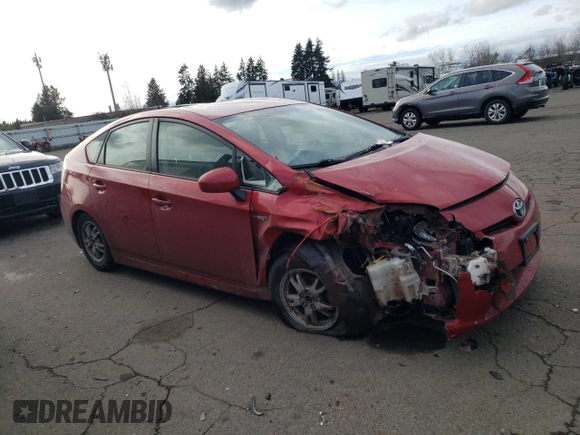 2011 Toyota Prius I z VIN JTDKN3DU7B0312134, wystawiony jako Copart lot #46120195 z przebiegiem 138 752 mil mil oraz Szkoda całkowita • Salvage title. Historia ofert i sprzedaży dostępna na DreamBid. Obrazek 4.