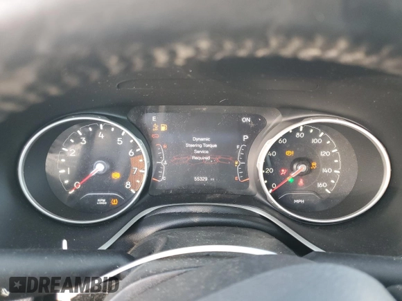 2021 Jeep Compass Latitude z VIN 3C4NJCBB2MT532314, wystawiony jako Copart lot #79363064 z przebiegiem 55 329 mil mil oraz Szkoda całkowita • Salvage title. Historia ofert i sprzedaży dostępna na DreamBid. Obrazek 9.