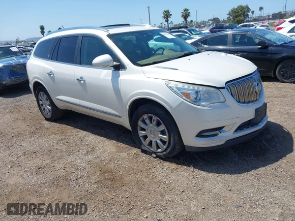2014 Buick Enclave Leather with VIN 5GAKRBKD3EJ333113, listed as a IAAI auction lot 41955691 with 115,563 mi miles and . Bid and sale history available at carsss.com. Image 1.
