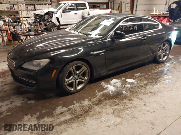 2012 BMW 6 Series 650i xDrive with VIN WBALX5C57CC894205, listed as a IAAI auction lot 41591874 with 110,932 mi miles. Bid and sale history available at carsss.com. Image 17.