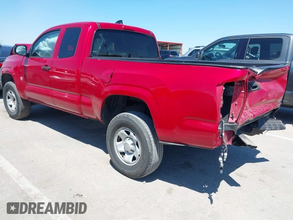 2021 Toyota Tacoma SR with VIN 3TYRX5GN6MT016261, listed as a IAAI auction lot 42203262 with 78,744 mi miles and . Bid and sale history available at DreamBid. Image 3.