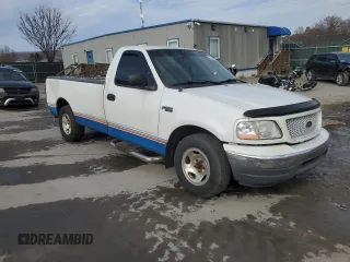 2003 Ford F-150 XL with VIN 1FTRF17253NB79680, listed as a Copart auction lot 46692635 with 126,408 mi miles and Salvage Title. Bid and sale history available at DreamBid. Image 4.