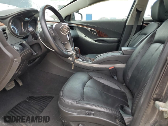 2012 Buick LaCrosse Premium 1 with VIN 1G4GD5E33CF377549, listed as a Copart auction lot 61351265 with 52,248 mi miles and Salvage title. Bid and sale history available at DreamBid. Image 7.
