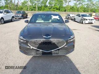 2023 Genesis G70 2.0T with VIN KMTG34TA4PU126965, listed as a IAAI auction lot 41971103 with 27,304 mi miles. Bid and sale history available at carsss.com. Image 12.