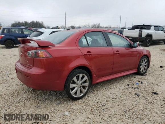 2014 Mitsubishi Lancer GT with VIN JA32U8FW3EU013654, listed as a Copart auction lot 47749015 with 94,026 mi miles and Salvage Title. Bid and sale history available at DreamBid. Image 3.