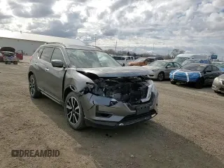 2019 Nissan Rogue SL with VIN 5N1AT2MV0KC766904, listed as a Copart auction lot 49972915 with 56,273 mi miles and Salvage Title. Bid and sale history available at carsss.com. Image 12.