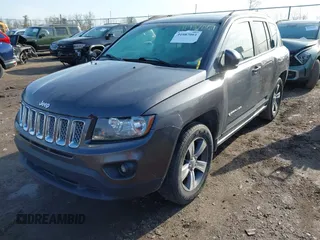 2016 Jeep Compass High Altitude Edition with VIN 1C4NJCEA1GD720030, listed as a IAAI auction lot 41987061 with 167,872 mi miles. Bid and sale history available at carsss.com. Image 2.