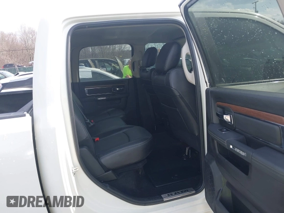2017 Ram 2500 Laramie with VIN 3C6UR5FL7HG631784, listed as a IAAI auction lot 41616119 with 34,202 mi miles. Bid and sale history available at carsss.com. Image 8.