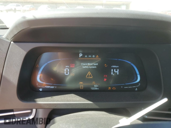2024 Hyundai Elantra SE with VIN KMHLL4DG9RU790869, listed as a Copart auction lot 47128855 with 12,226 mi miles and Salvage Title. Bid and sale history available at DreamBid. Image 9.