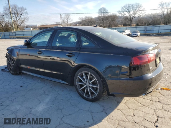 2017 Audi A6 Premium with VIN WAUC8AFC3HN050111, listed as a Copart auction lot 88978325 with 114,739 mi miles and Salvage Title. Bid and sale history available at carsss.com. Image 2.