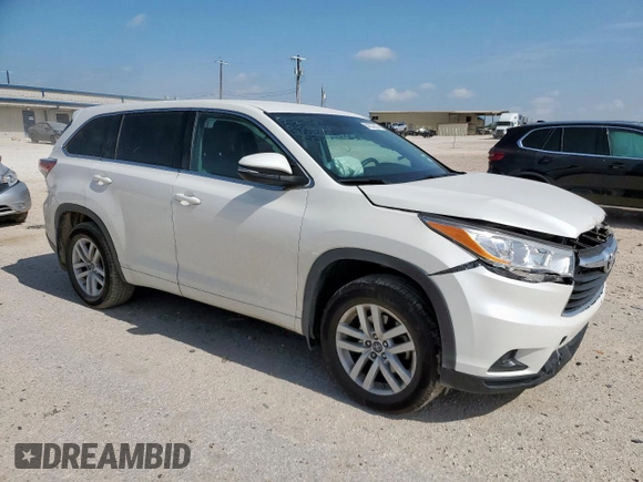 2016 Toyota Highlander LE z VIN 5TDBKRFHXGS255055, wystawiony jako Copart lot #64333555 z przebiegiem 80 122 mil mil oraz Szkoda całkowita • Salvage title. Historia ofert i sprzedaży dostępna na DreamBid. Obrazek 4.