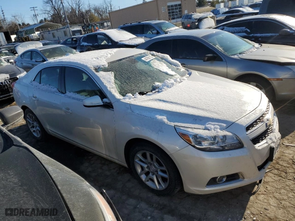 2013 Chevrolet Malibu ECO with VIN 1G11F5RR6DF108913, listed as a Copart auction lot 44760115 with 155,066 mi miles and Salvage Title. Bid and sale history available at carsss.com. Image 4.