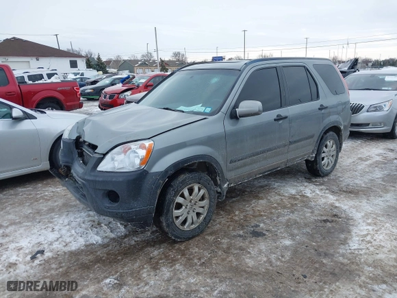 2005 Honda CR-V EX with VIN SHSRD77815U337505, listed as a IAAI auction lot 41441557 with 268,640 mi miles. Bid and sale history available at carsss.com. Image 2.