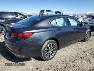 2016 Acura TLX V6 with VIN 19UUB2F37GA009180, listed as a Copart auction lot 46912385 with 113,777 mi miles and Salvage Title. Bid and sale history available at carsss.com. Image 3.