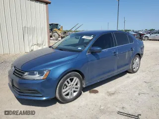 2017 Volkswagen Jetta 1.4T S with VIN 3VW167AJ1HM207005, listed as a Copart auction lot 51969385 with 115,074 mi miles and Salvage Title. Bid and sale history available at carsss.com. Image 1.