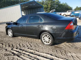 2012 Ford Fusion S with VIN 3FAHP0GA7CR380400, listed as a Copart auction lot 75003834 with 114,217 mi miles and Salvage Title. Bid and sale history available at carsss.com. Image 2.