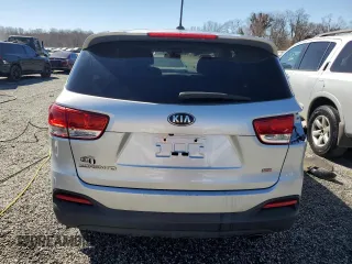 2018 Kia Sorento L with VIN 5XYPG4A39JG413878, listed as a Copart auction lot 47412775 with 127,608 mi miles and Salvage Title. Bid and sale history available at carsss.com. Image 6.