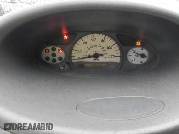 2001 Toyota ECHO with VIN JTDBT123010168350, listed as a Copart auction lot 48018345 with 215,298 mi miles and Clean title. Bid and sale history available at DreamBid. Image 9.