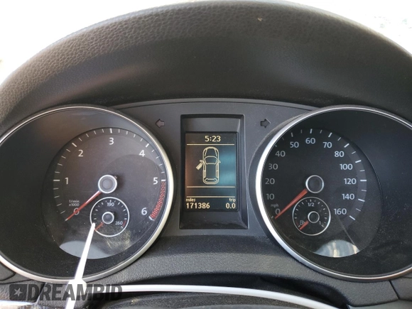 2012 Volkswagen Golf TDI with VIN WVWDM7AJ0CW339994, listed as a Copart auction lot 83026814 with 171,386 mi miles and Salvage title. Bid and sale history available at DreamBid. Image 9.