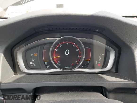 2015 Volvo V60 T5 Drive-E Premier with VIN YV140MEK4F1261924, listed as a Copart auction lot 53111885 with 86,620 mi miles and Salvage Title. Bid and sale history available at carsss.com. Image 9.