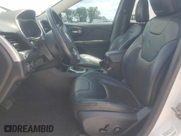 2014 Jeep Cherokee Limited z VIN 1C4PJLDS2EW261465, wystawiony jako Copart lot #62859445 z przebiegiem Nie podano mil oraz Szkoda całkowita • Salvage title. Historia ofert i sprzedaży dostępna na DreamBid. Obrazek 7.