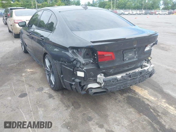 2018 BMW 5 Series M550i xDrive with VIN WBAJB9C56JB035364, listed as a IAAI auction lot 42179145 with 112,123 mi miles and . Bid and sale history available at DreamBid. Image 20.