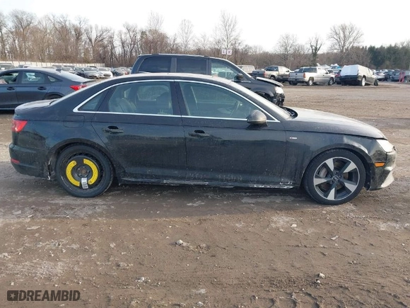2017 Audi A4 Premium Plus with VIN WAUENAF4XHN016421, listed as a IAAI auction lot 41471326 with 123,114 mi miles. Bid and sale history available at carsss.com. Image 13.