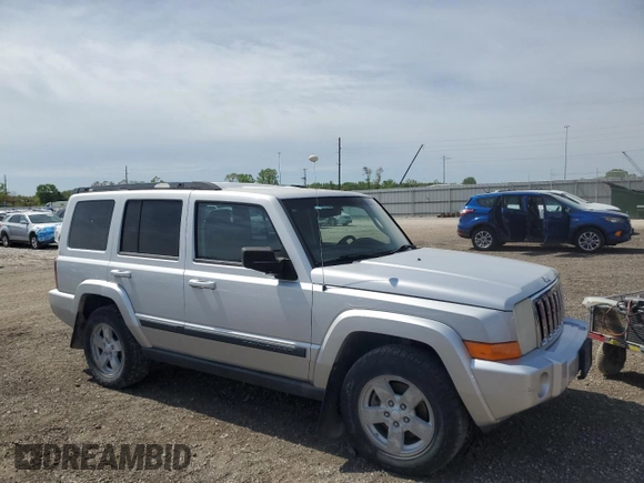 2008 Jeep Commander Sport with VIN 1J8HG48K58C186407, listed as a Copart auction lot 56226795 with 109,577 mi miles and Clean title. Bid and sale history available at DreamBid. Image 4.