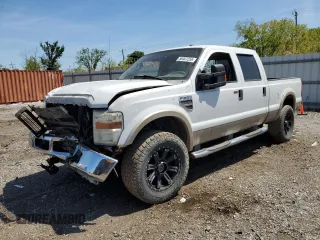 2009 Ford F-250 XL with VIN 1FTSW21R39EA20548, listed as a Copart auction lot 56407255 with 417,839 mi miles and Salvage title. Bid and sale history available at DreamBid. Image 1.