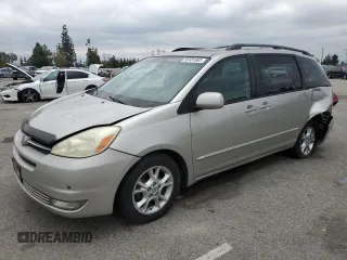 2004 Toyota Sienna XLE z VIN 5TDZA22CX4S115862, wystawiony jako Copart lot #55481605 z przebiegiem 164 736 mil mil oraz Szkoda całkowita • Salvage title. Historia ofert i sprzedaży dostępna na DreamBid. Obrazek 1.