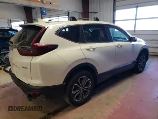 2020 Honda CR-V EX with VIN 2HKRW2H59LH652608, listed as a Copart auction lot 45093183 with 31,525 mi miles. Bid and sale history available at carsss.com. Image 3.