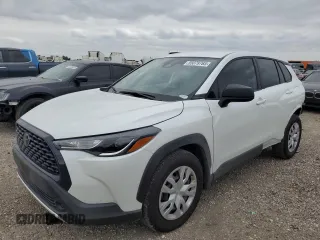 2024 Toyota Corolla Cross L with VIN 7MUAAAAG6RV086028, listed as a Copart auction lot 55079765 with 25,508 mi miles and Salvage title. Bid and sale history available at DreamBid. Image 1.
