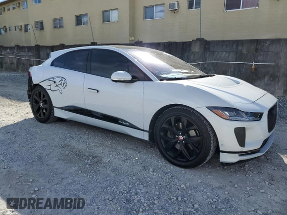 2020 Jaguar I-Pace HSE with VIN SADHD2S16L1F85682, listed as a Copart auction lot 87034314 with 28,139 mi miles and Non repairable. Bid and sale history available at DreamBid. Image 4.
