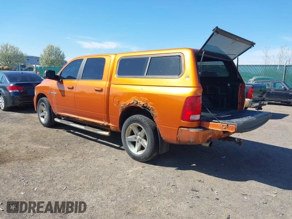2010 Dodge 1500 Sport with VIN 1D7RV1CT0AS169693, listed as a IAAI auction lot 42156871 with 152,323 mi miles and . Bid and sale history available at carsss.com. Image 3.